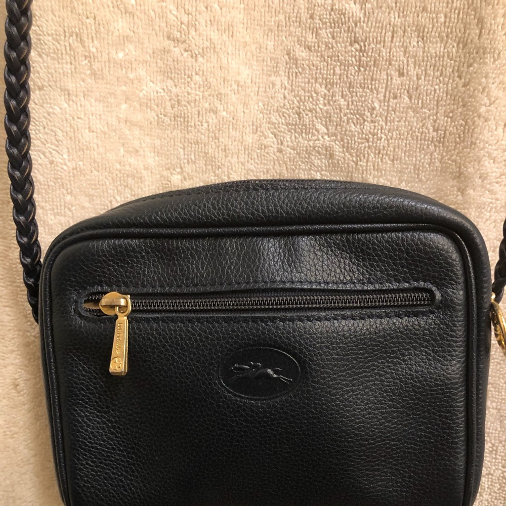 Long champ small navy purse
